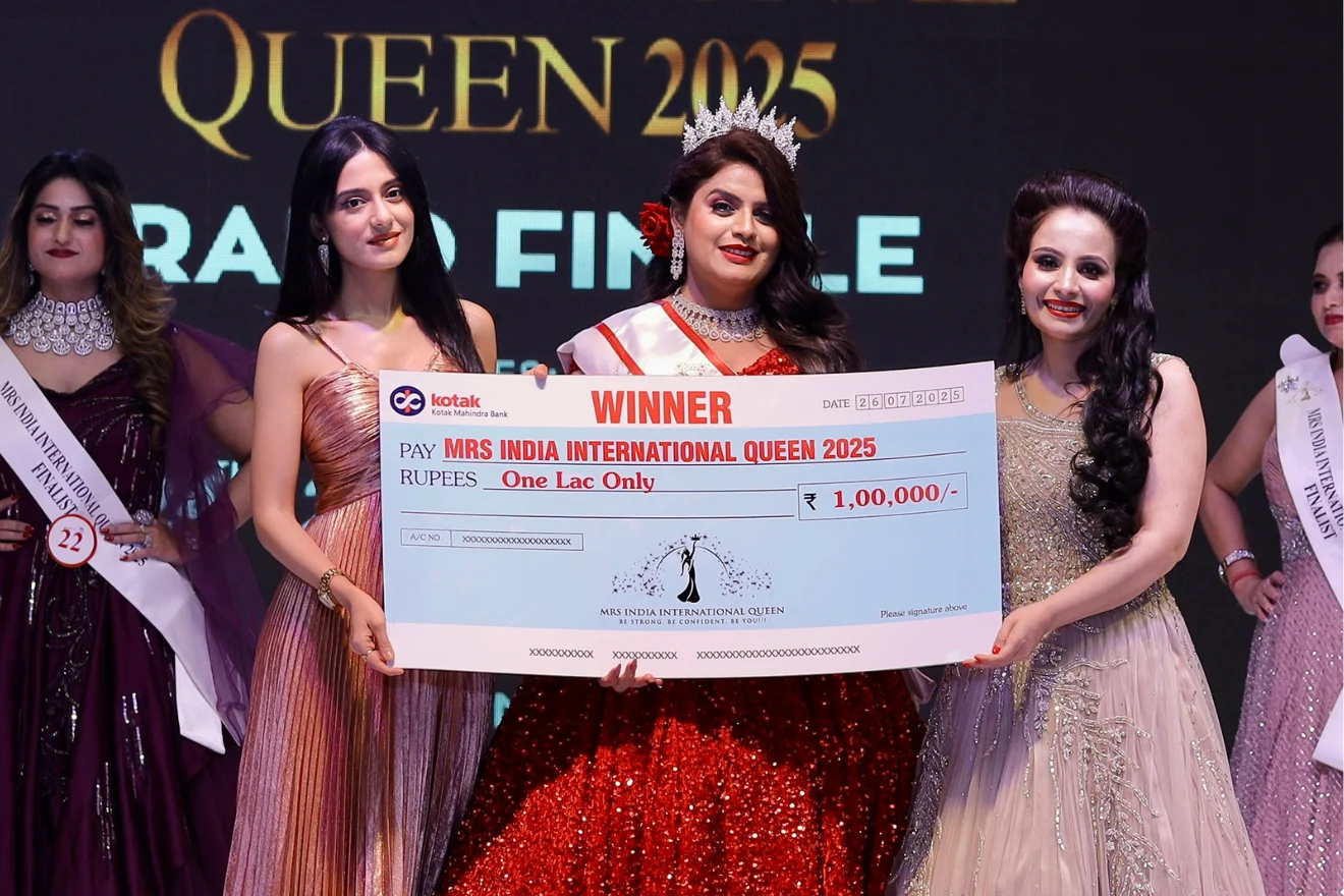 WINNING MOMENTS 2025 - Mrs India International Queen